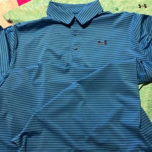 Under Armour Heat Gear Golf Shirt.